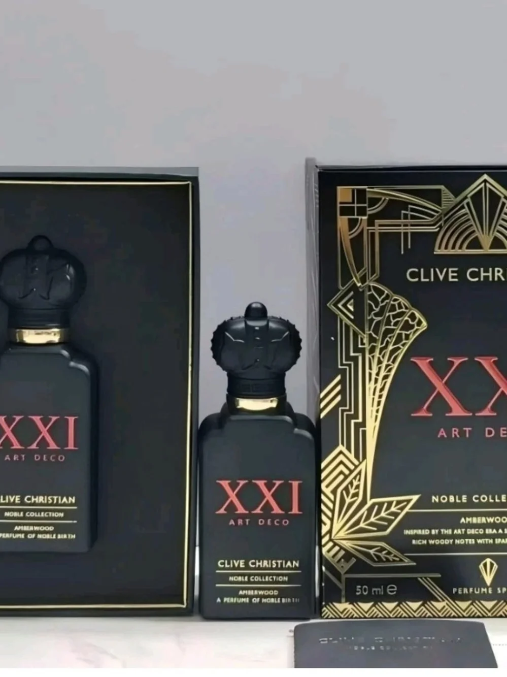 Clive Christian Amberwood Noble XXI Art Deco  1.6oz 50ml